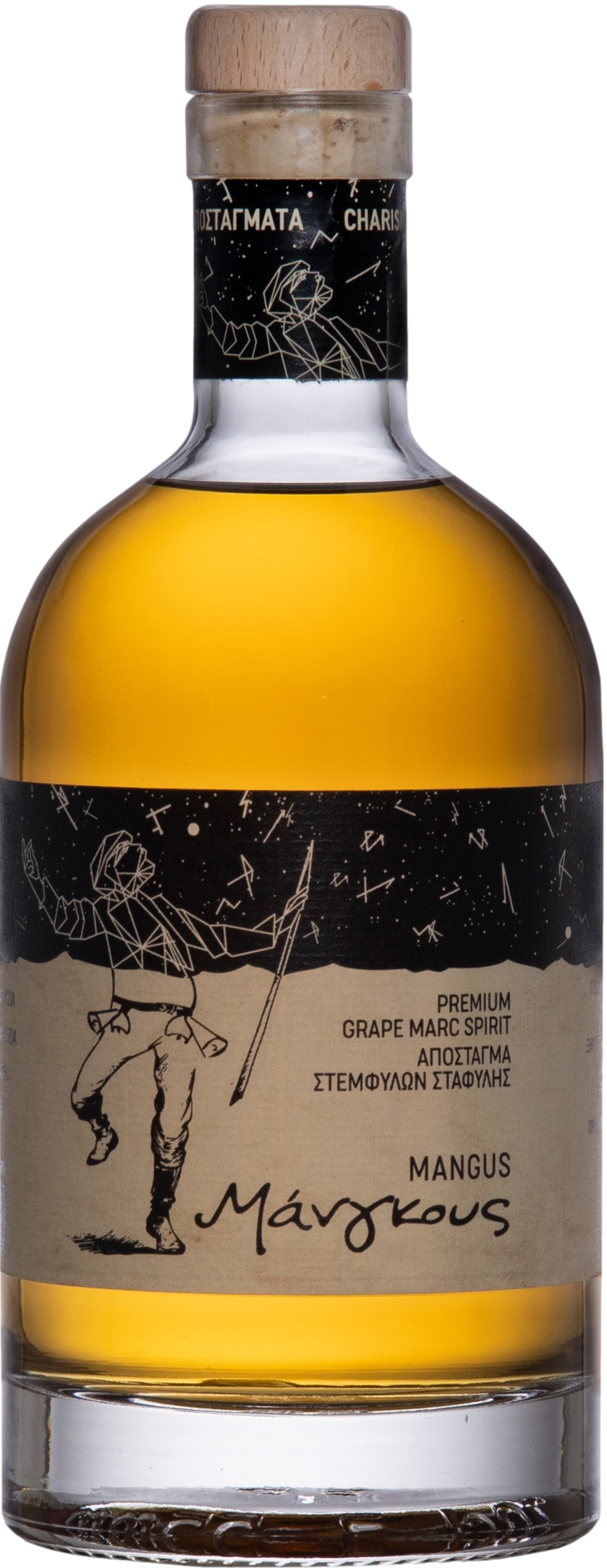 Χαρίσκος Αποστάγματα Μάνγκους Παλαιωμένο Απόσταγμα Σταφύλης (5ετίας) 700ml